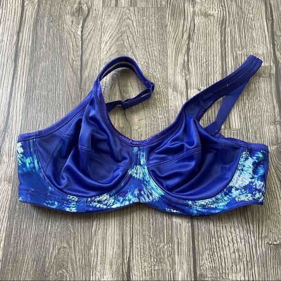 FREYA ACTIVE Core Sports Bra Underwired Ocean Fever Blue 32D - Picture 8 of 8